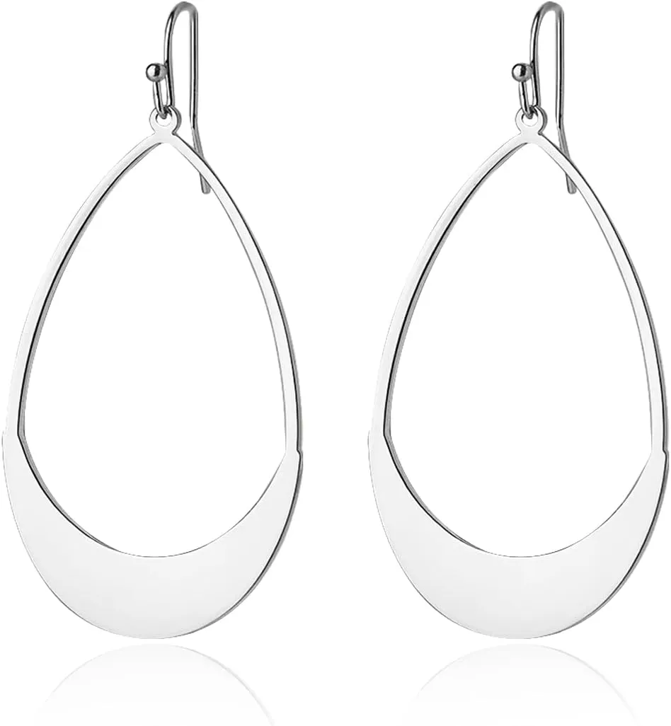 1 Pair Copper Dangle Fashion Lightweight Gold Plated Silver Plated Two Tone Earrings
