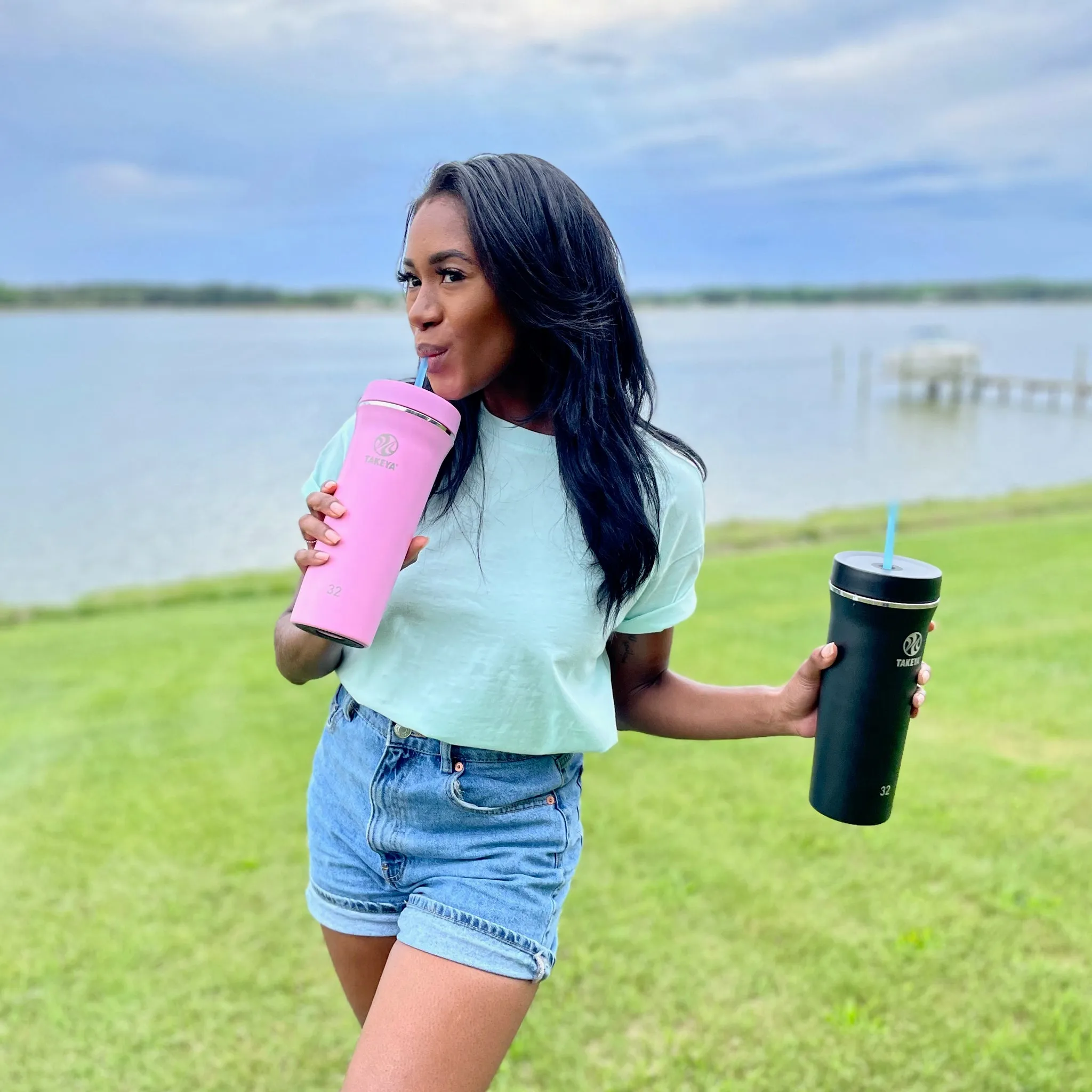 32 oz Straw Tumbler