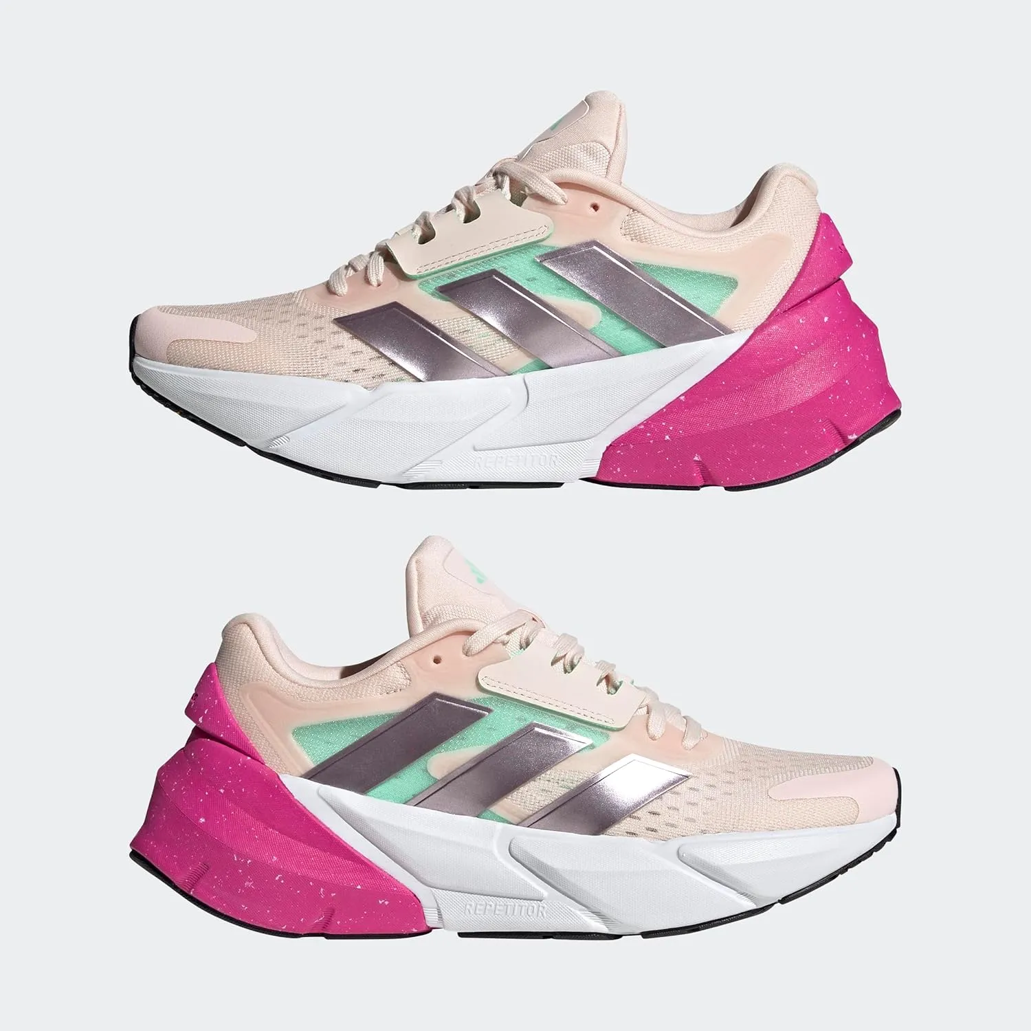 adidas Womens Adistar 2 Running Sneakers Shoes - Pink