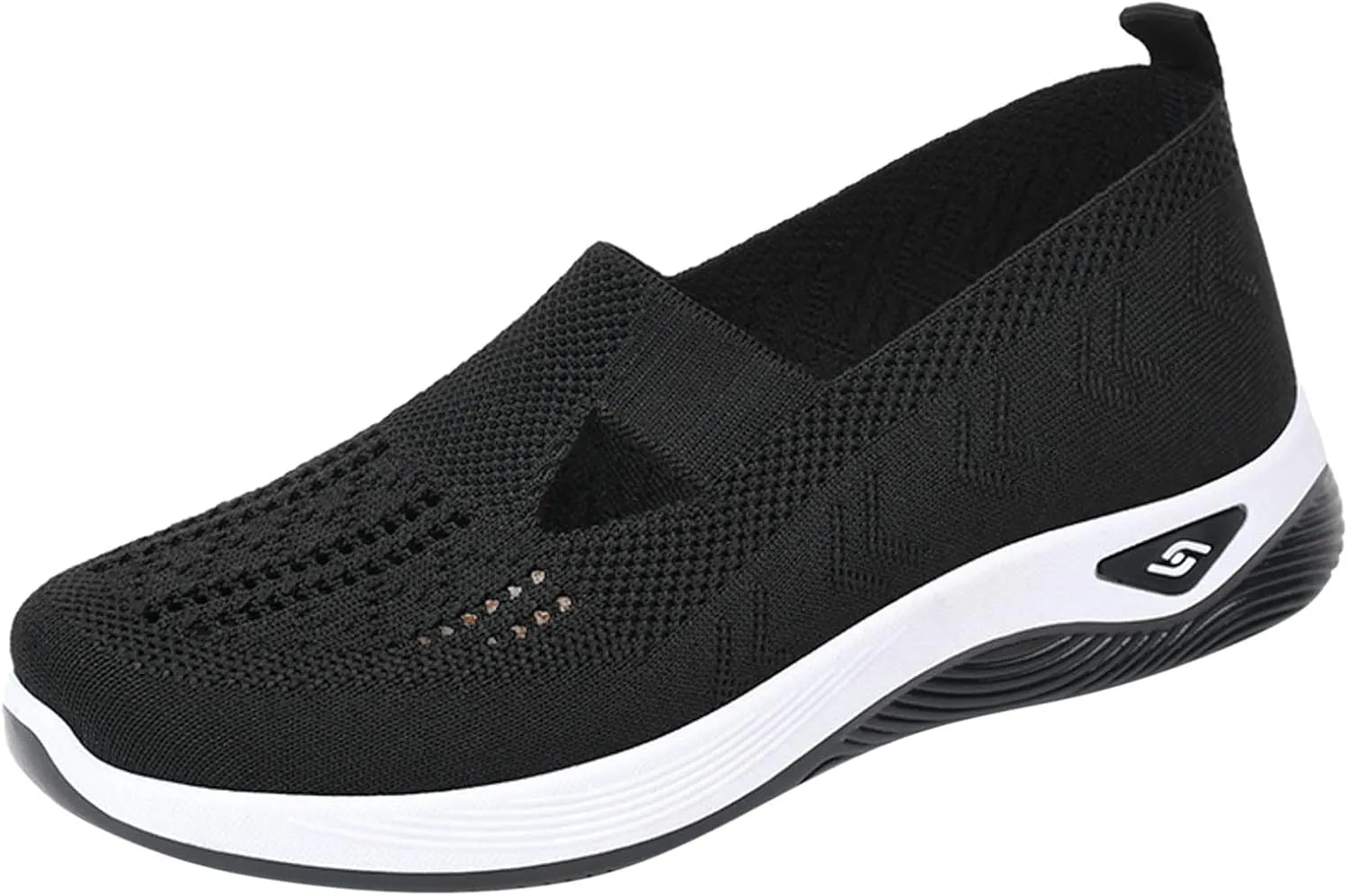 AMDBEL Orthopedic Sneakers for Women 2024 Comfortable Arch Support Shoes Dressy Casual Cushion Flats Sandals Walking Shoes