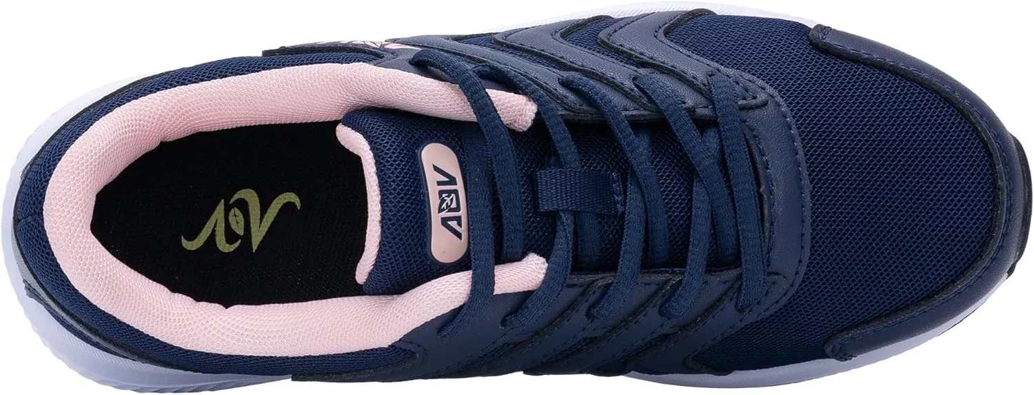 AOV Women Arch Support Walking Shoes Orthotic Sneakers for Plantar Fasciitis Foot and Heel Pain Relief Tennis Shoes, Size 5.5-11