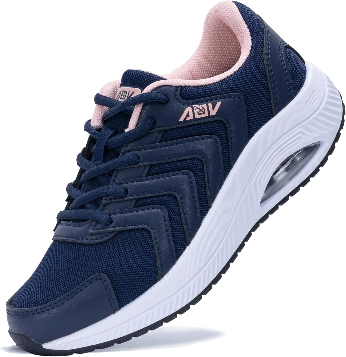 AOV Women Arch Support Walking Shoes Orthotic Sneakers for Plantar Fasciitis Foot and Heel Pain Relief Tennis Shoes, Size 5.5-11