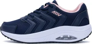 AOV Women Arch Support Walking Shoes Orthotic Sneakers for Plantar Fasciitis Foot and Heel Pain Relief Tennis Shoes, Size 5.5-11