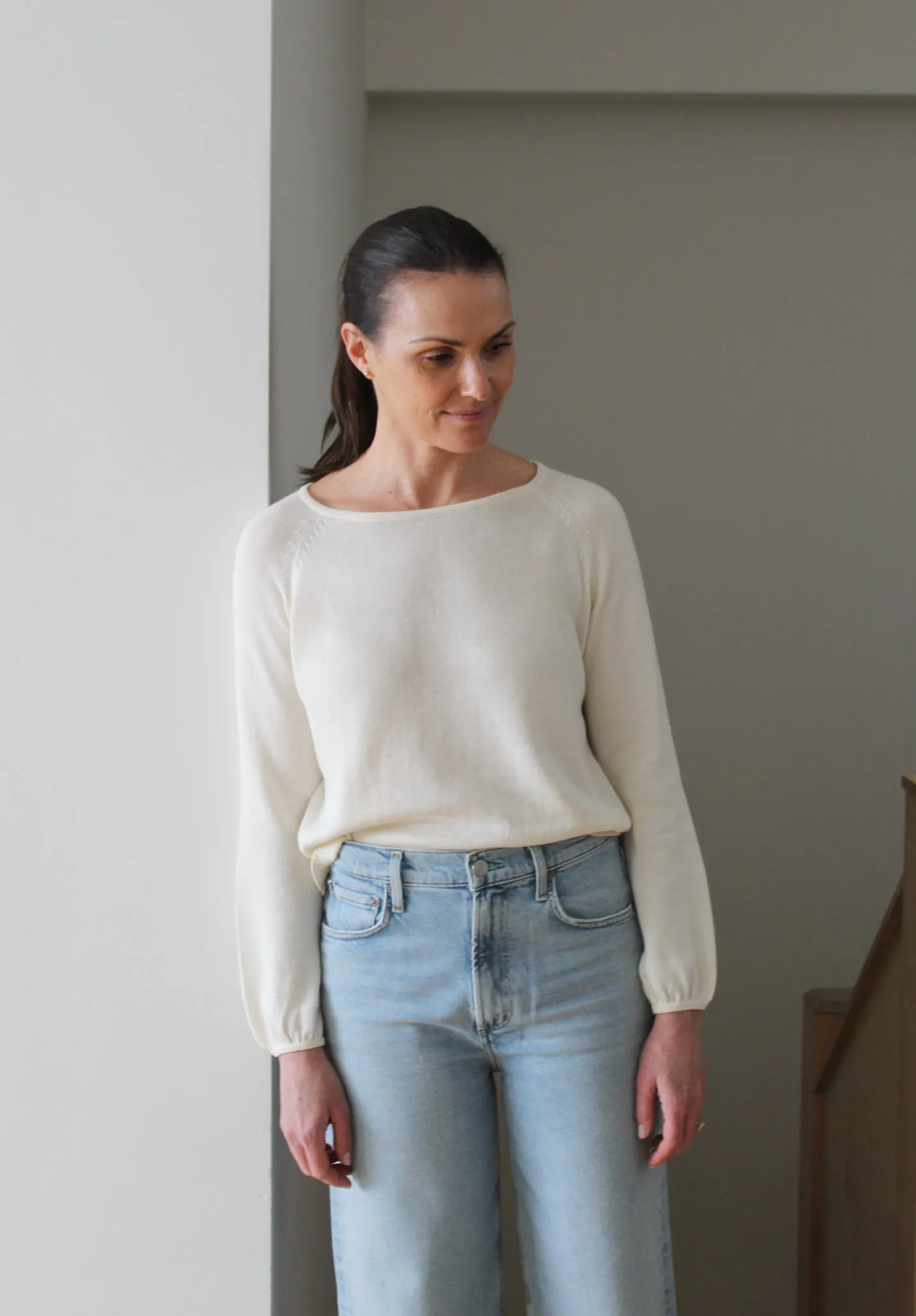 Balloon Sleeve Sweater