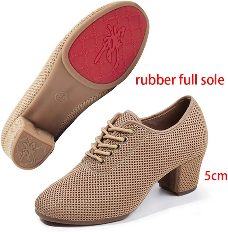 Ballroom Dance Shoes, Dancing Shoes for Ladies Female Salsa Latin Tango Practice Performance Shoes