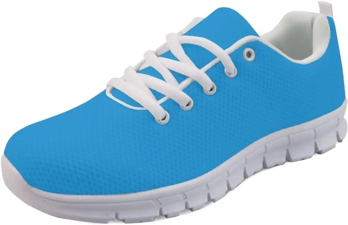Beginterest Women's Cute Walking Shoe Lightweight Athletic Casual Work Gym Sneakers Polka Dots Solid Leopard Print