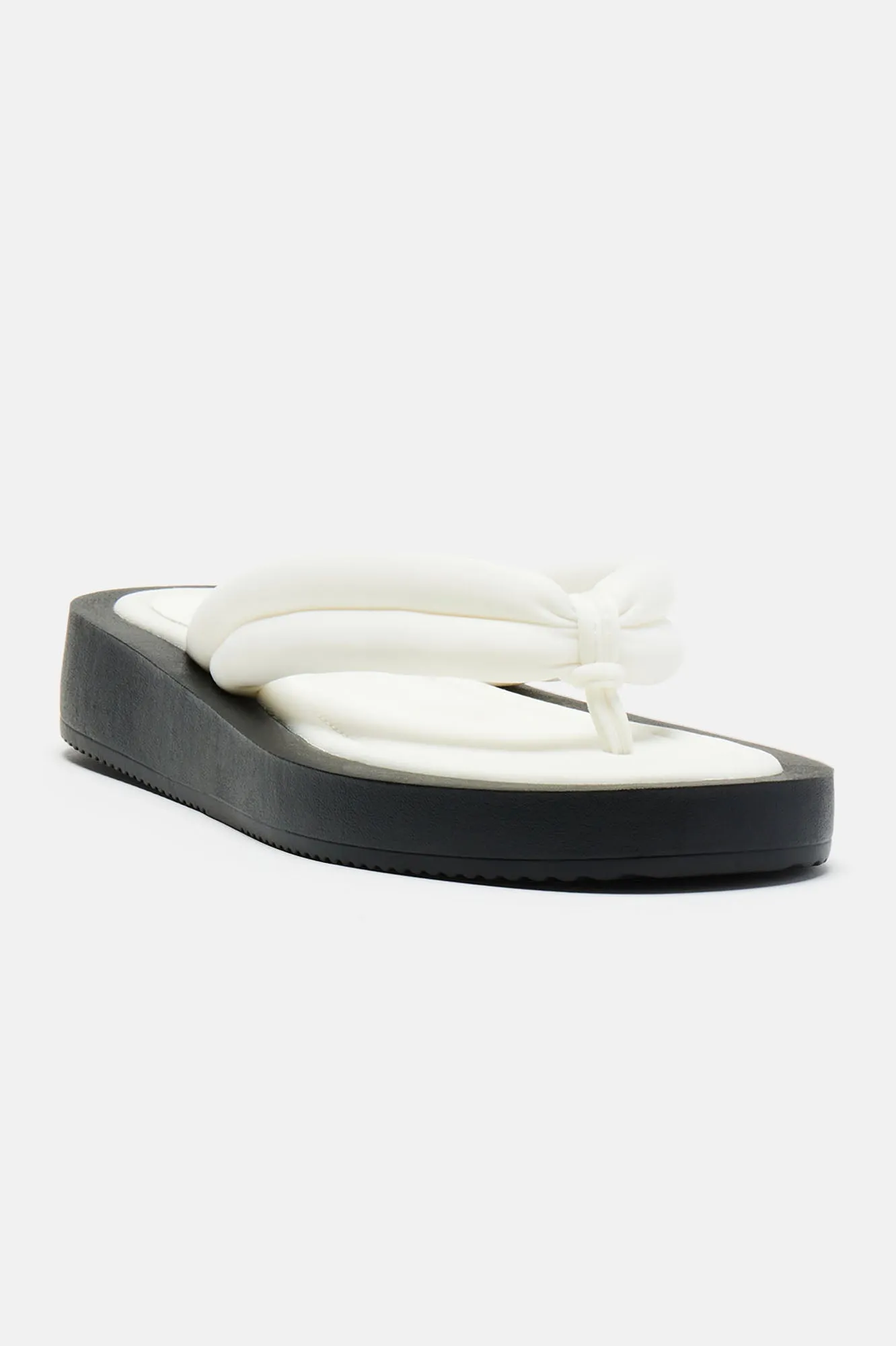 Bethany Flip Flops - White