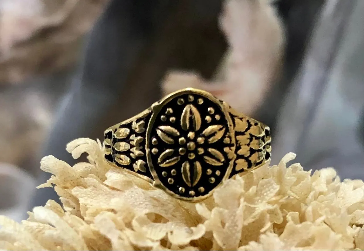 Brass Toe Ring