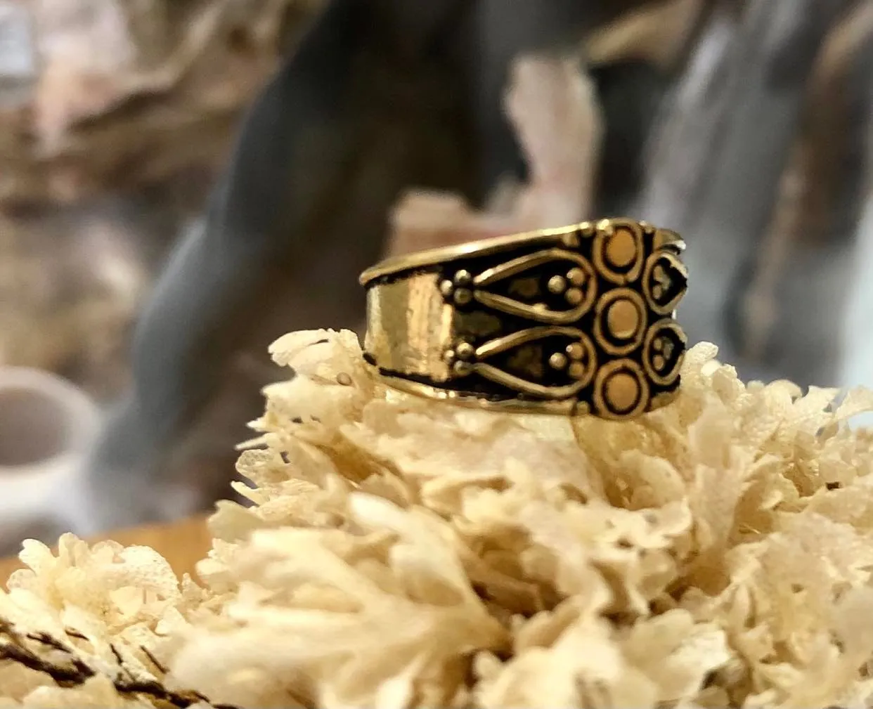 Brass Toe Ring