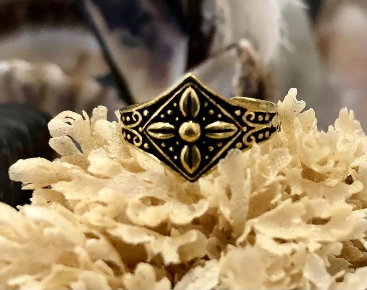 Brass Toe Ring