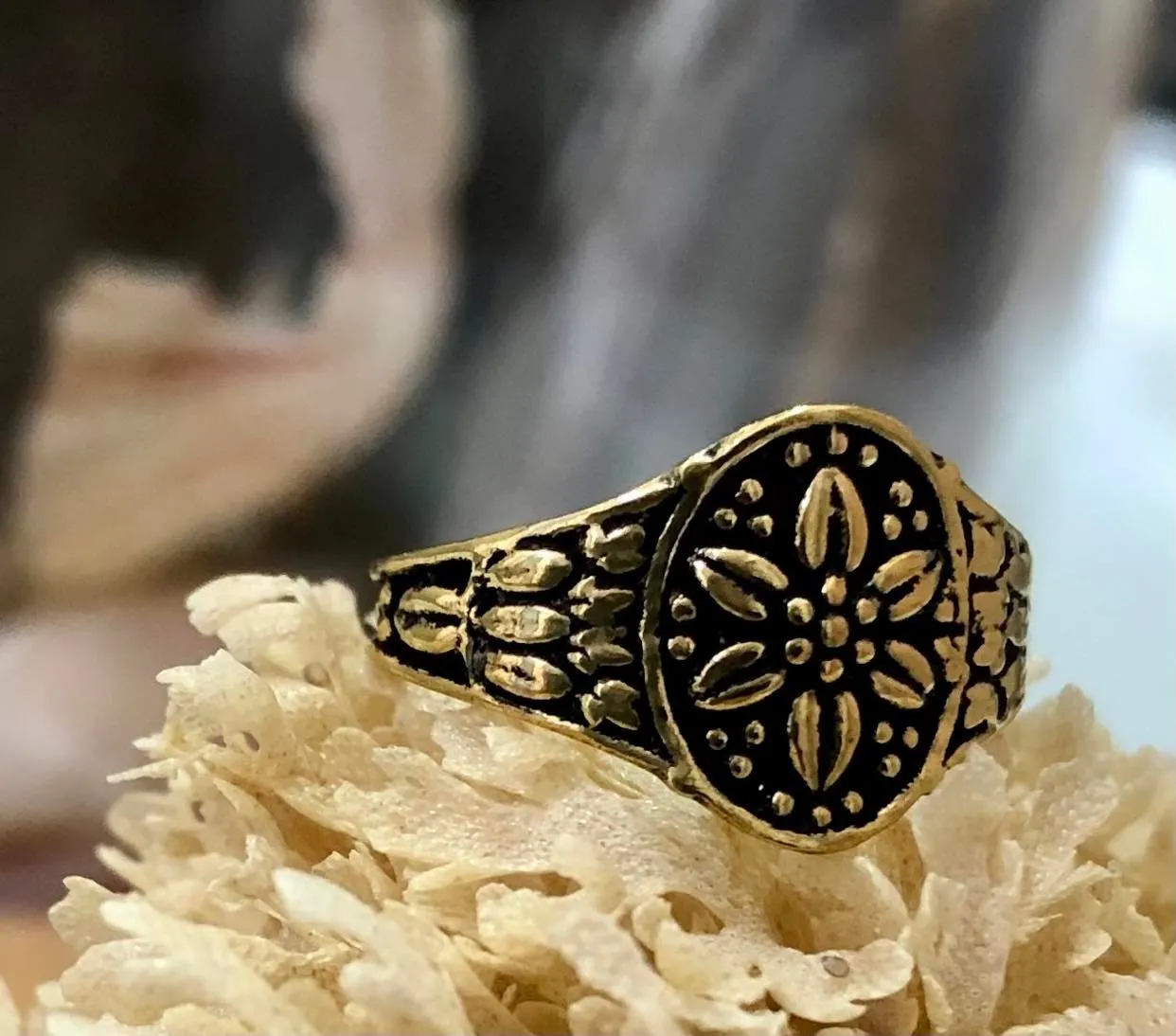 Brass Toe Ring