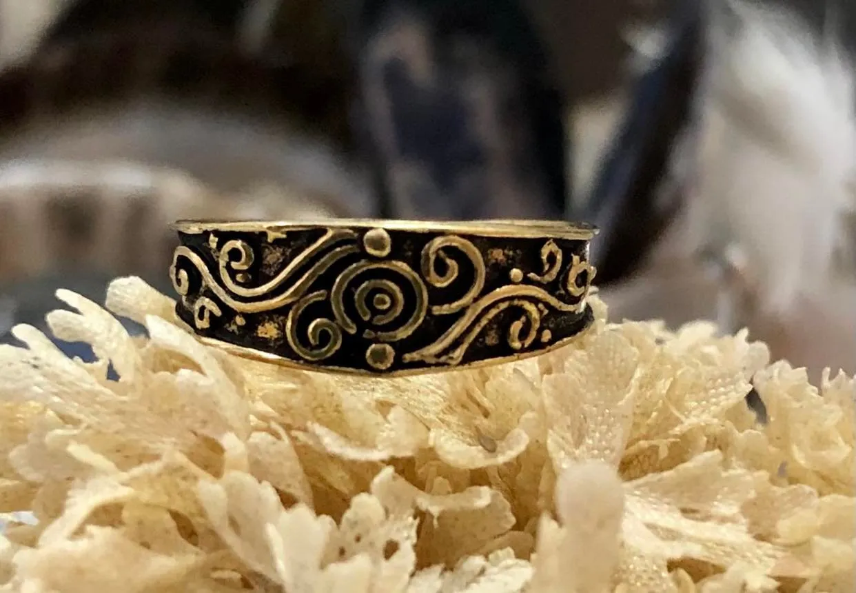 Brass Toe Ring