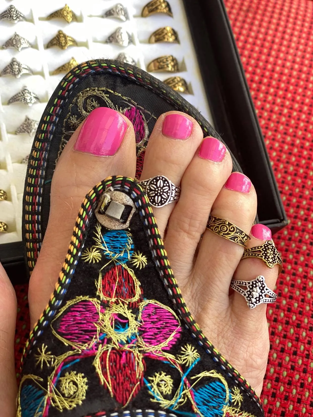 Brass Toe Ring