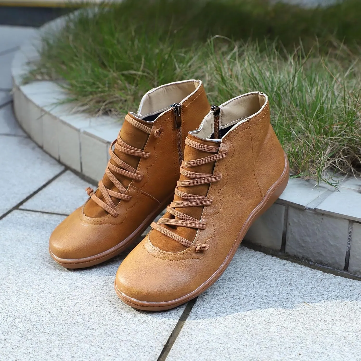 Brown Ankle Boots Black Boot Blue Boots Winter Work Boots for Women Womens Ankle Boots with Heel Black Platform Boots Wedge Booties for Women Stretch Ankle Boot