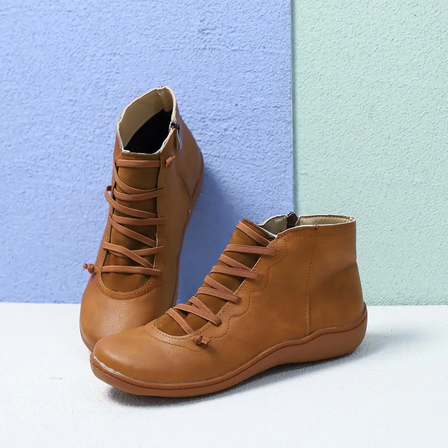 Brown Ankle Boots Black Boot Blue Boots Winter Work Boots for Women Womens Ankle Boots with Heel Black Platform Boots Wedge Booties for Women Stretch Ankle Boot