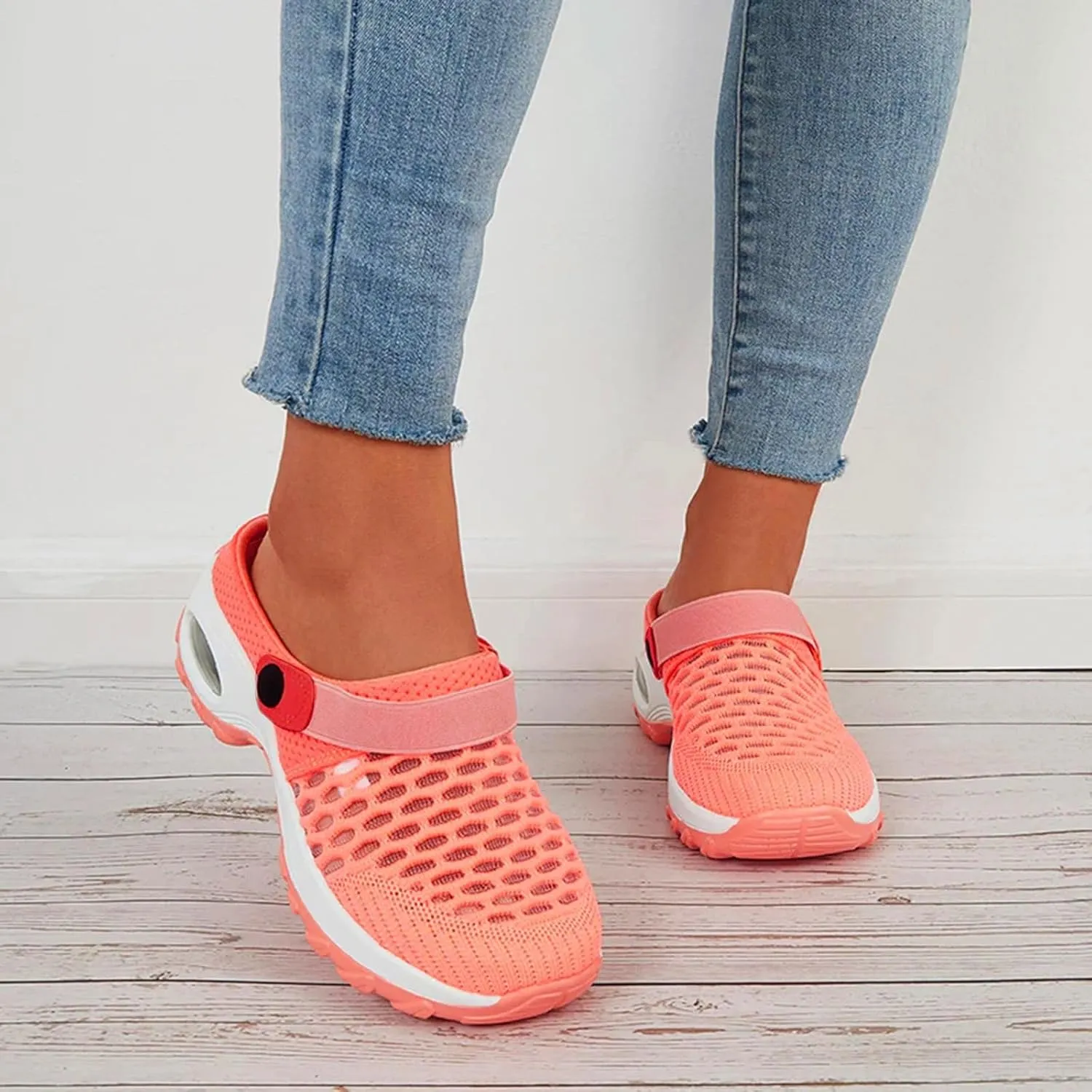Cathalem Orthopedic Clogs for Women, Women's Orthopedic Clogs with Air Cushion Support to Reduce Back and Knee Pressure