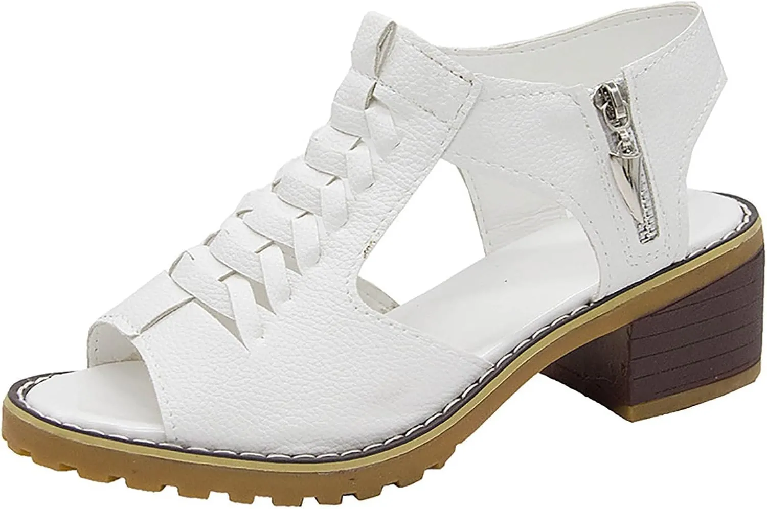 Cathalem Orthotic Sandals for Women,Open Toe Sandals for Women Platform Ankle Buckle Sandals Comfy Beach Travel Sandals