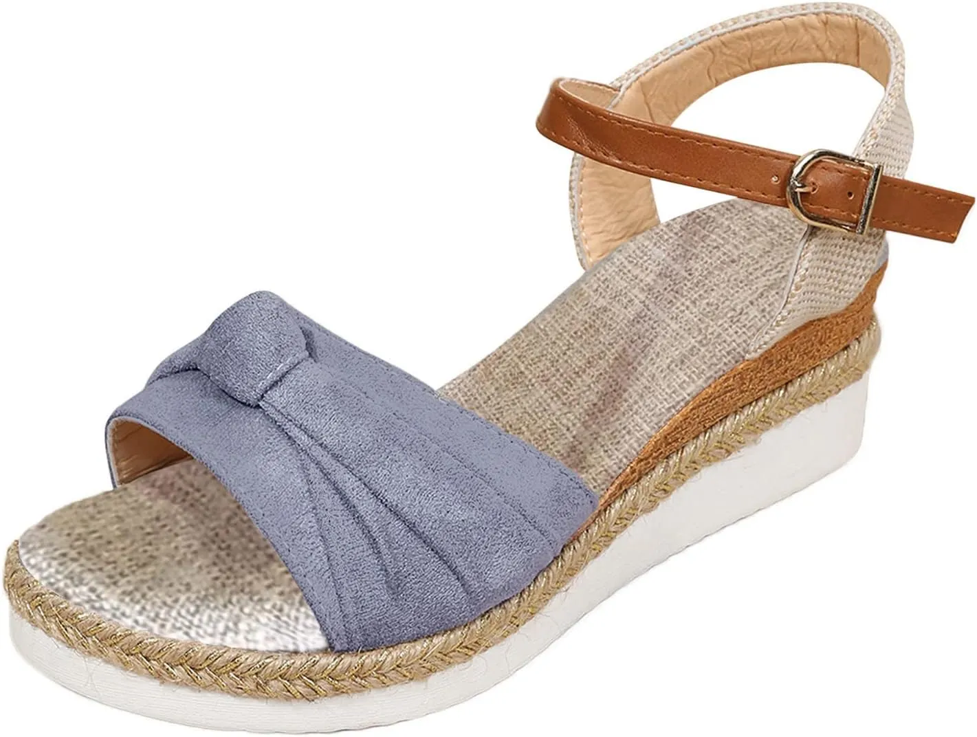 Cathalem Sandals For Women Comfortable Sandals for Women Open Toe Platform Wedge Sandals