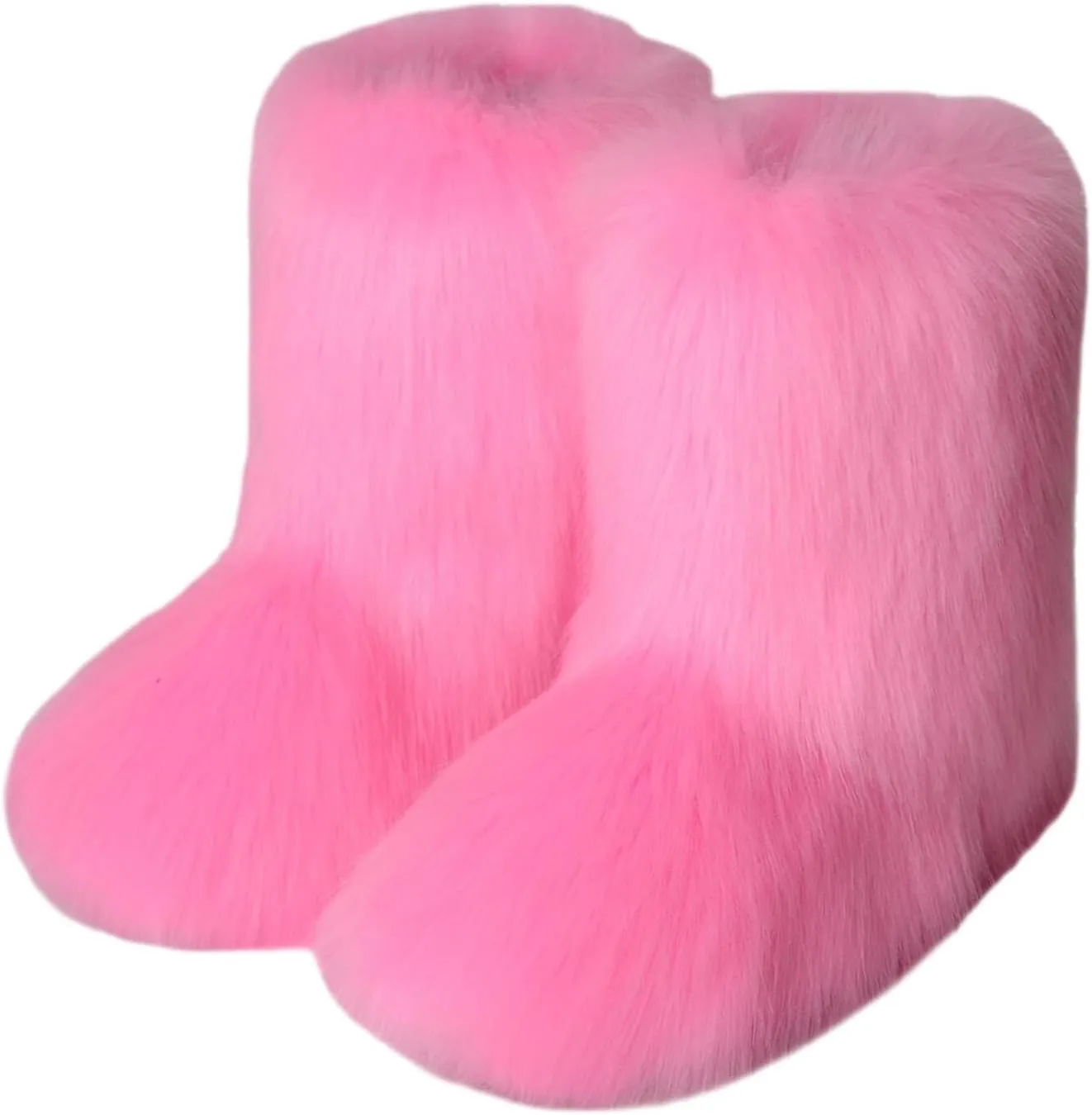 Cute Snow Boots for Women Waterproof Size 11 Woman Snow Boots Size 12 Womens Winter Boots Size 9 Wide Leather Mid Calf Winter Boots for Women Low Heel Wide Toe Box Women Winter Boot