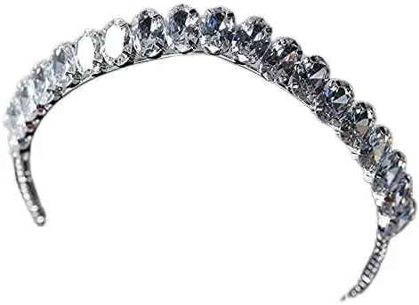 Diamond Tiara Shining Transparent Crystal Bridal Tiara Crystal Tiara Wedding Hair Accessories