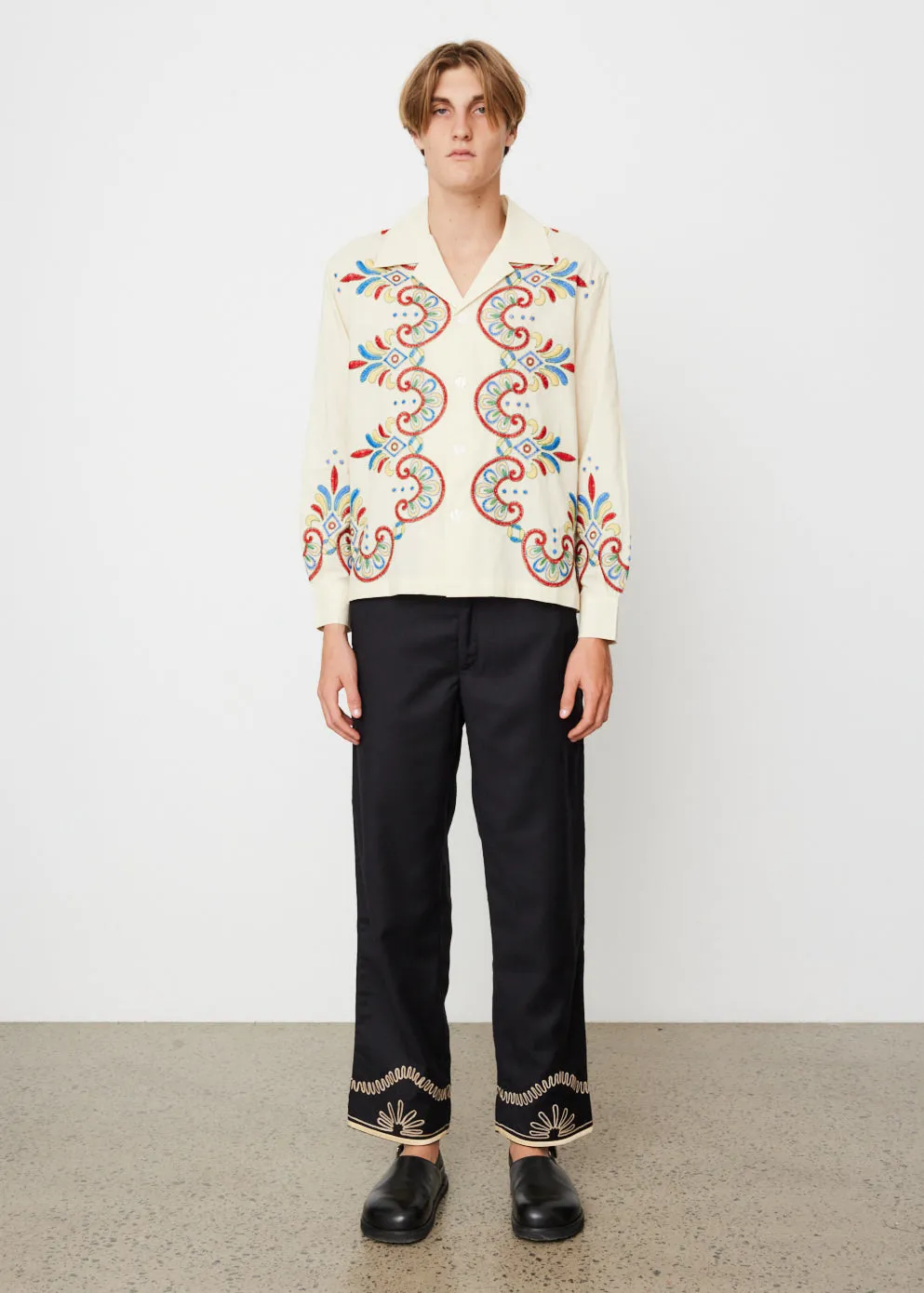 Embroidered Carnival Shirt