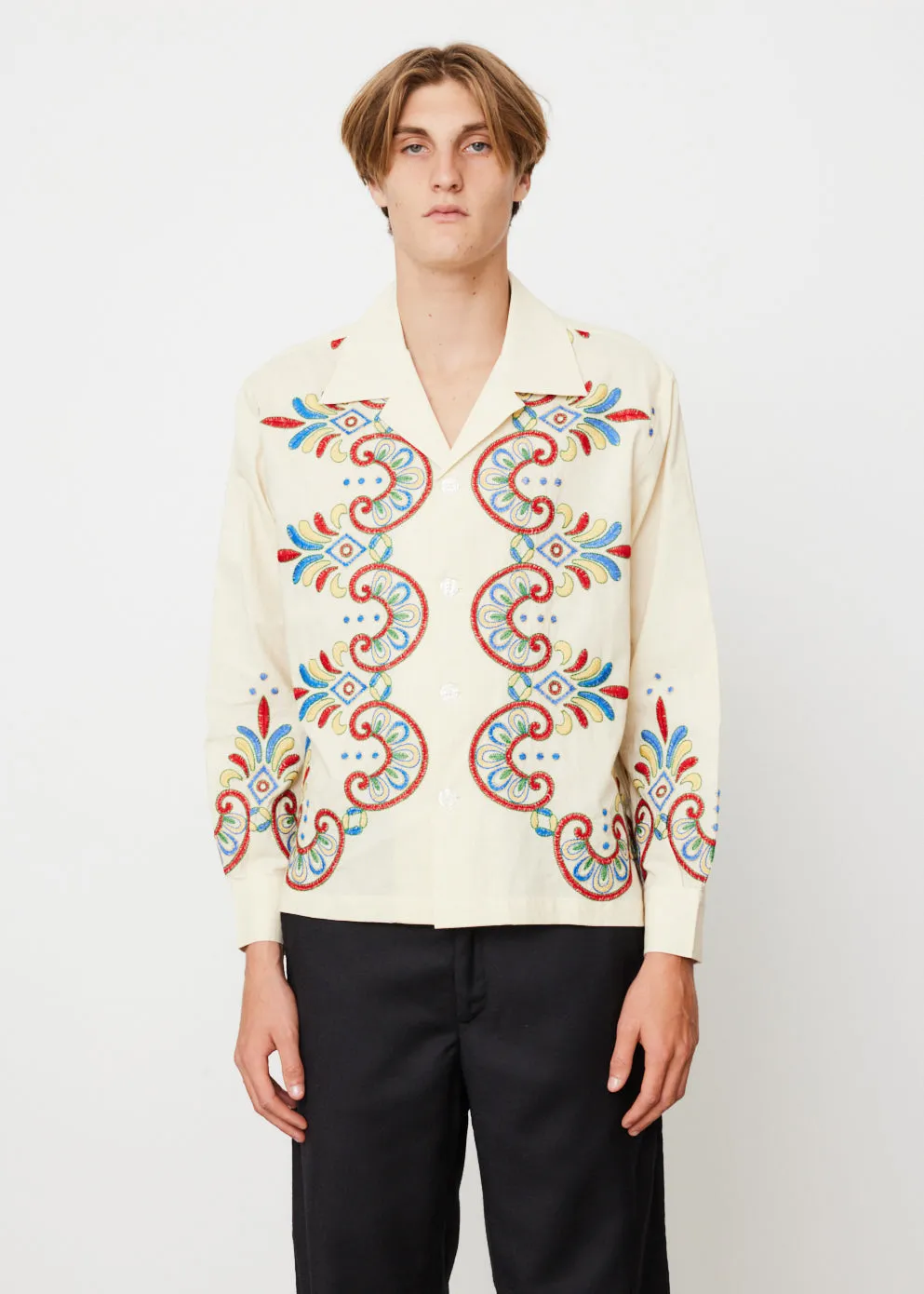 Embroidered Carnival Shirt