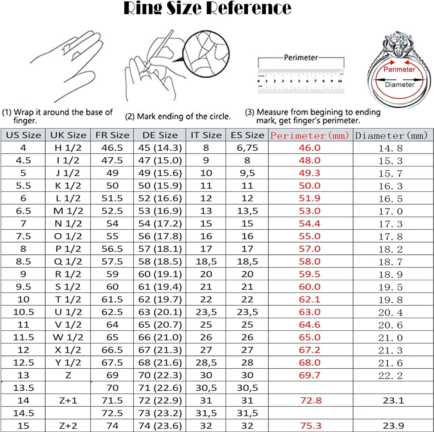 Gem Ring, Moissanite Wedding Ring Moissanite Stackable Knuckle Ring for Women Birthday Metal Rings for Women