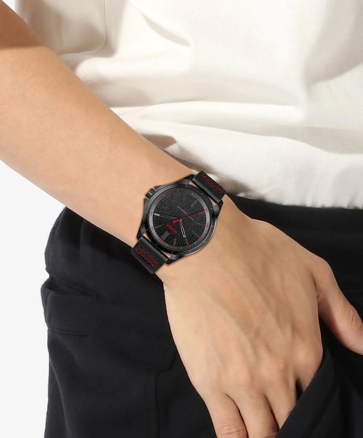 HUGO Men's Three-Hand Watch