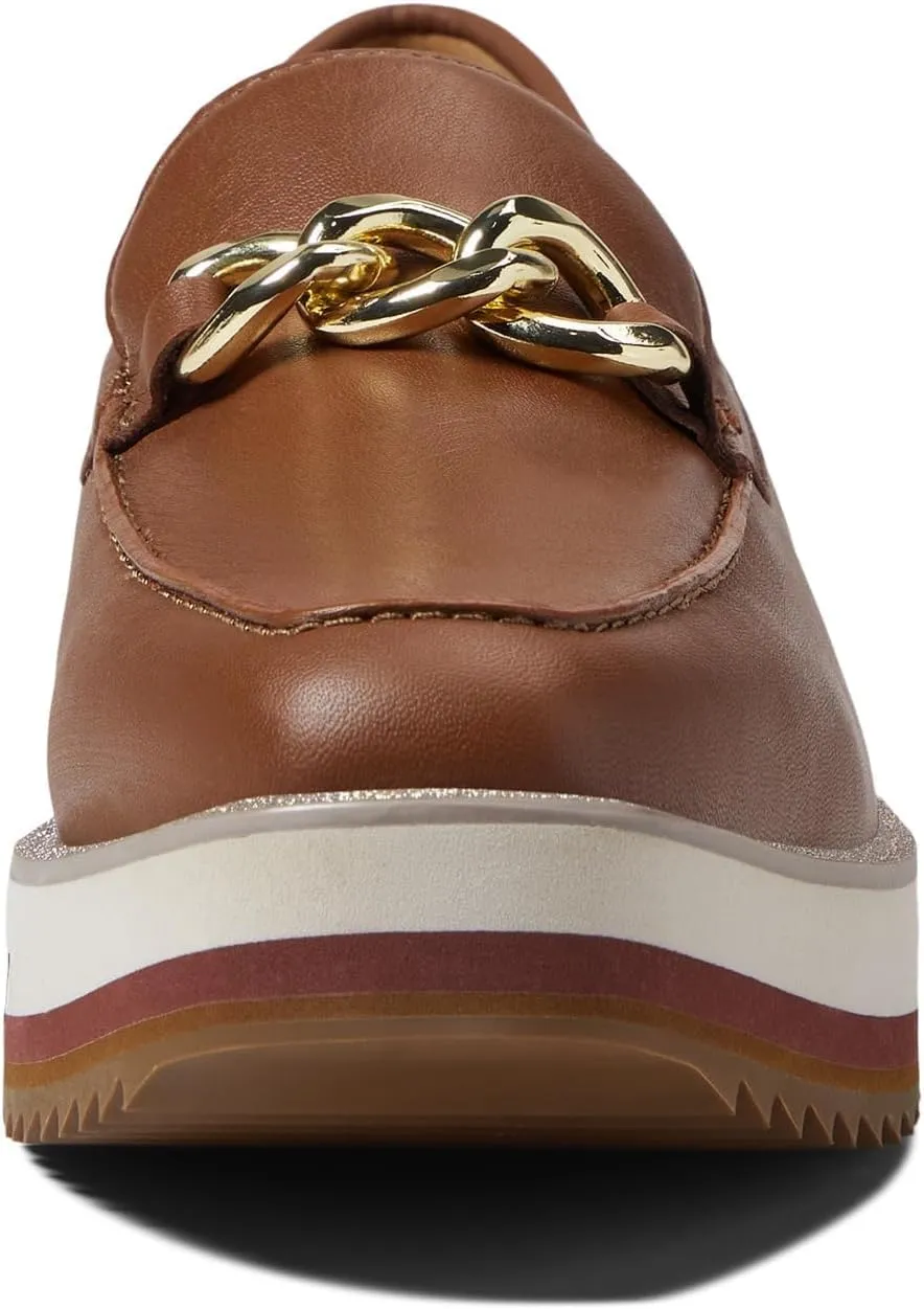 Johnston & Murphy Gracelyn Chain Loafer for Women ?C 1.75?? Platform Loafers, Womens Business Shoes