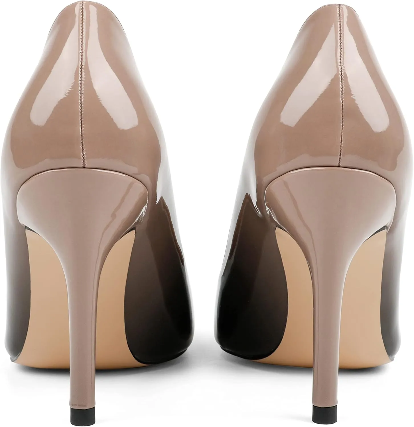 JOY IN LOVE Women's Pumps Shoes 3.5" High Heels Pointy Toe Stiletto Pumps