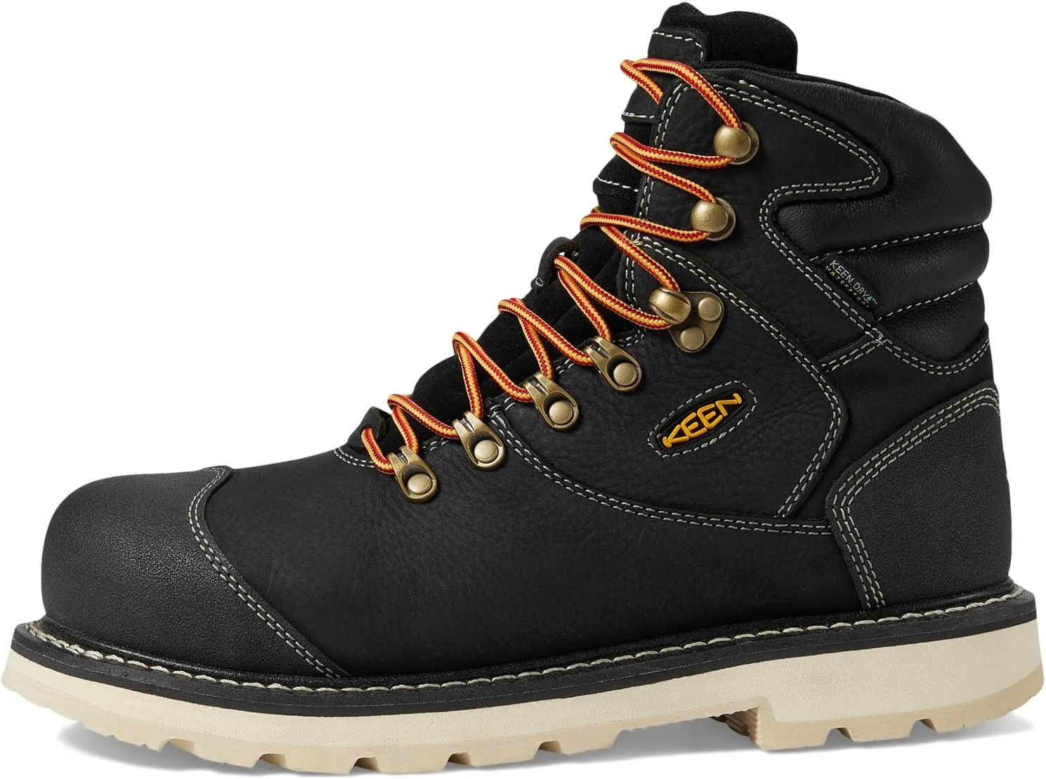 KEEN Utility Men's Cincinnati  6" Composite Toe Waterproof 90 Heel Heavy Duty Work Boots
