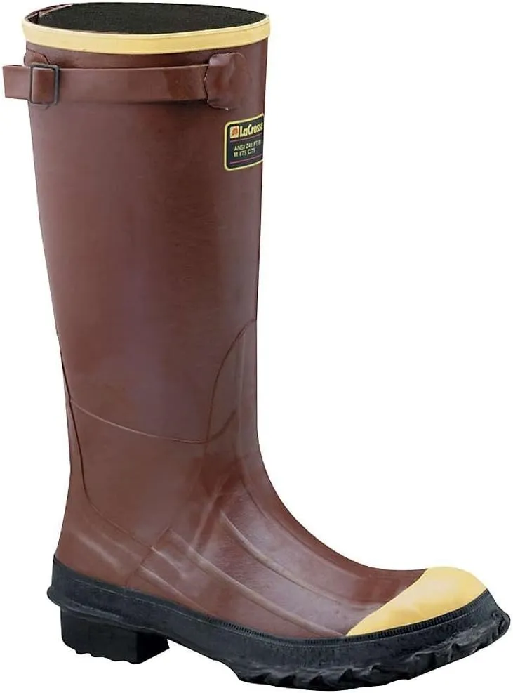 LaCrosse Mens Pac 16 Steel Toe Work Boot
