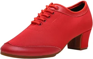 Ladies Ballroom Dance Shoes, Latin Salsa Tango Dancing Shoes for Female Breathable Performance Shoes