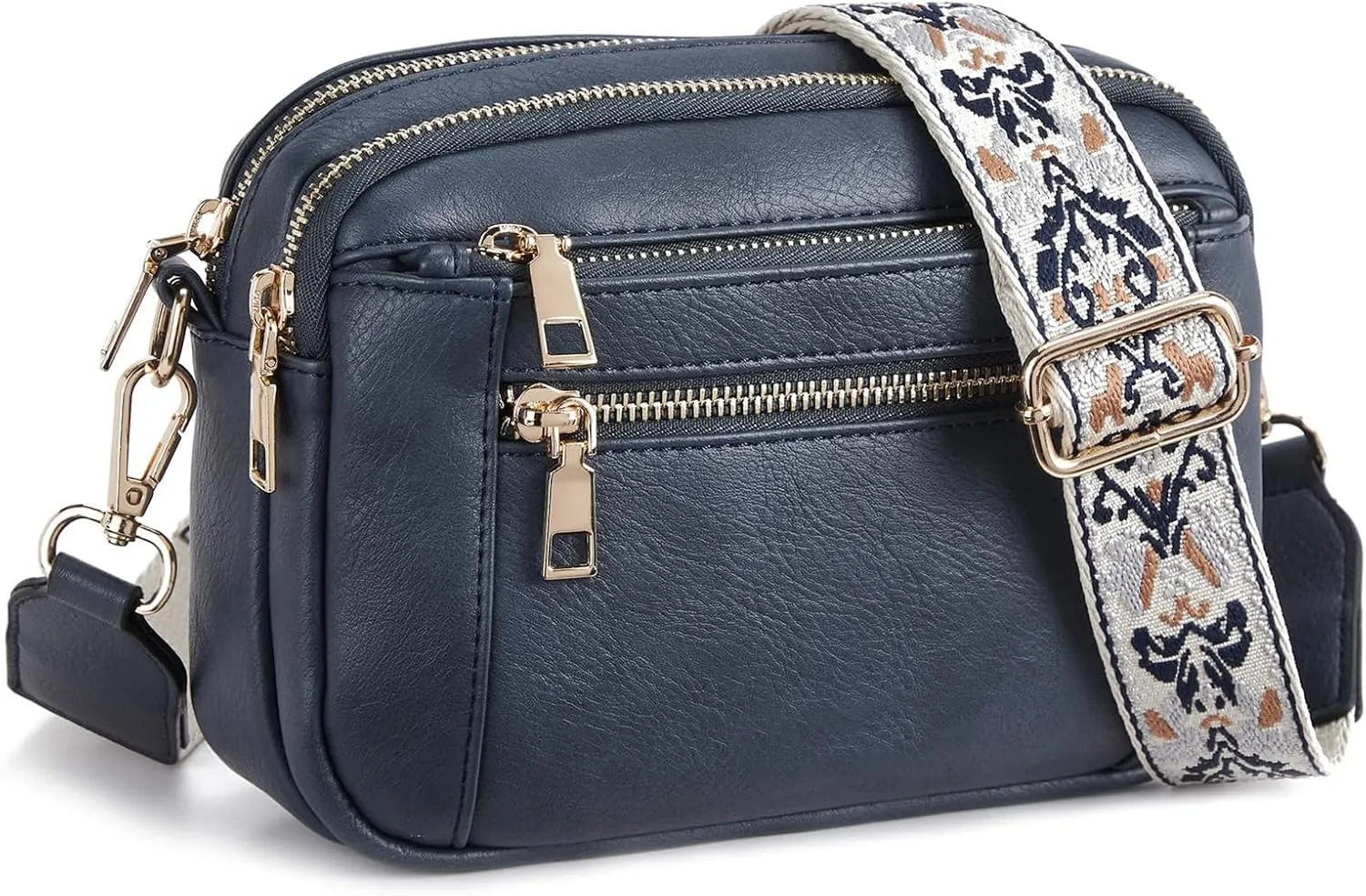 Langrents Crossbody Bag, Cross Body Bag for Woman, Langrents Purses, Lang Rents Multi Pocket Shoulder Bag