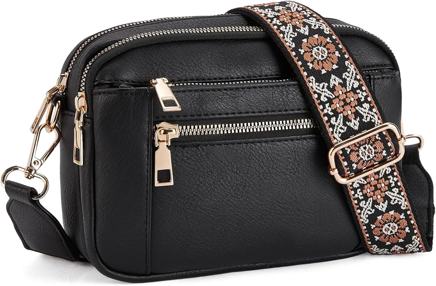 Langrents Crossbody Bag, Cross Body Bag for Woman, Langrents Purses, Lang Rents Multi Pocket Shoulder Bag