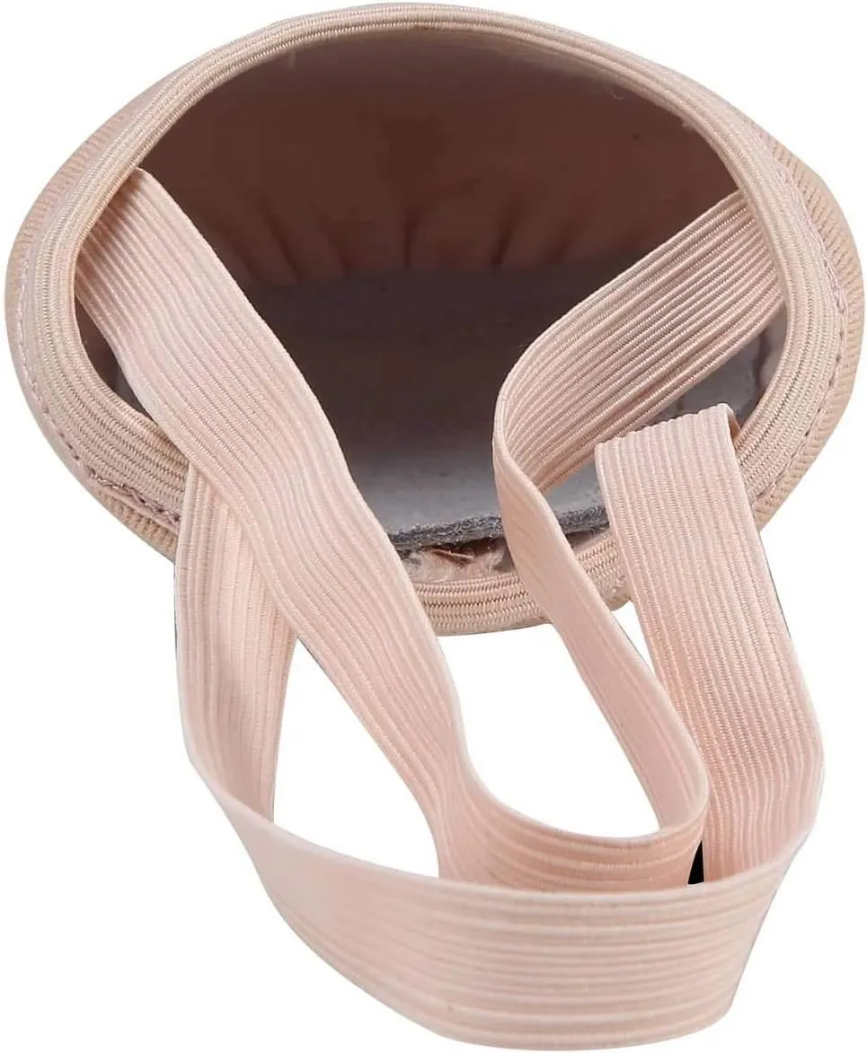 Linodes Canvas Pirouette Half Sole Jazz Ballet Dance Shoe Turning Shoes for Women and Girls