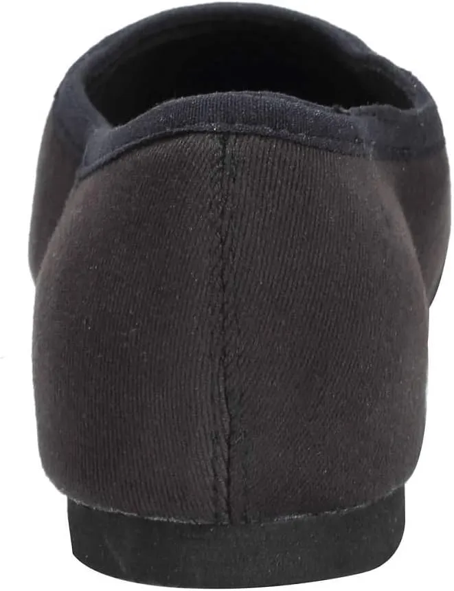 Linodes Stretch Canvas Upper Jazz Shoe Slip-on Dance Shoes for Girls and Boys (Toddler/Little Kid/Big Kid)
