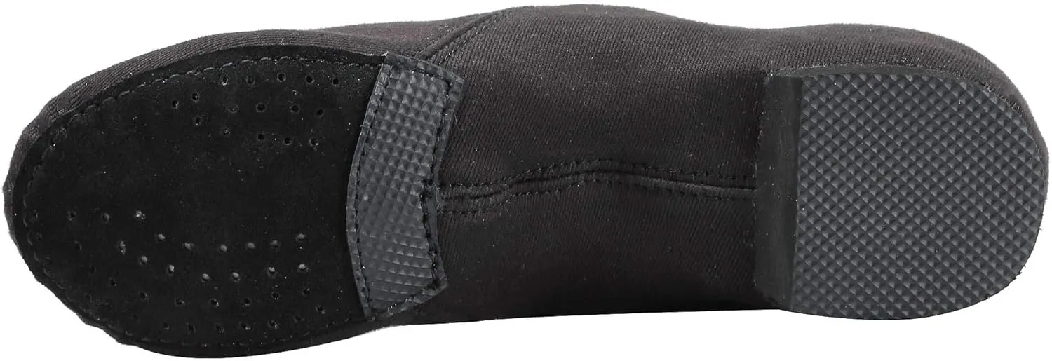 Linodes Stretch Canvas Upper Jazz Shoe Slip-on Dance Shoes for Girls and Boys (Toddler/Little Kid/Big Kid)