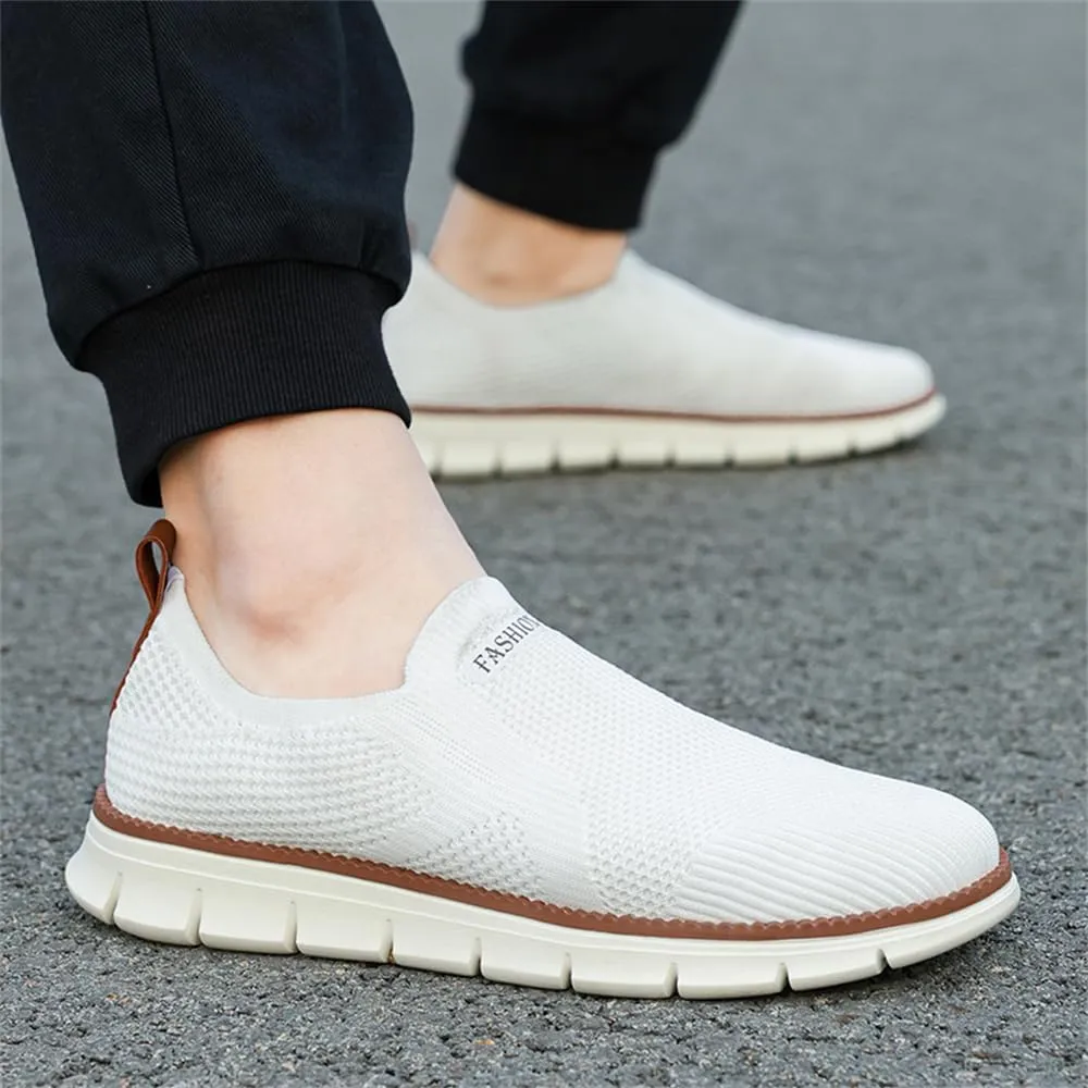 Men's Non Slip Running Shoes Slip On Casual Walking Shoes Fashion Mesh Sneakers Workout Sports Shoes