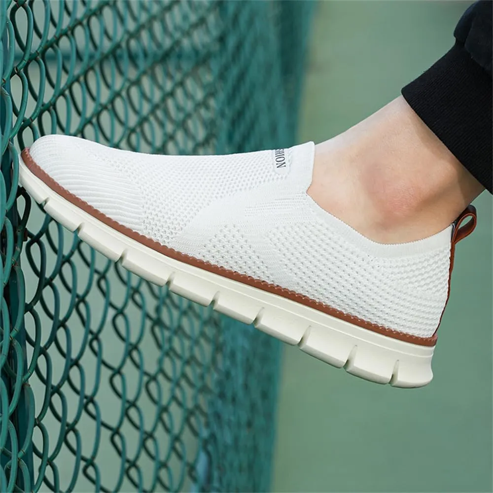 Men's Non Slip Running Shoes Slip On Casual Walking Shoes Fashion Mesh Sneakers Workout Sports Shoes