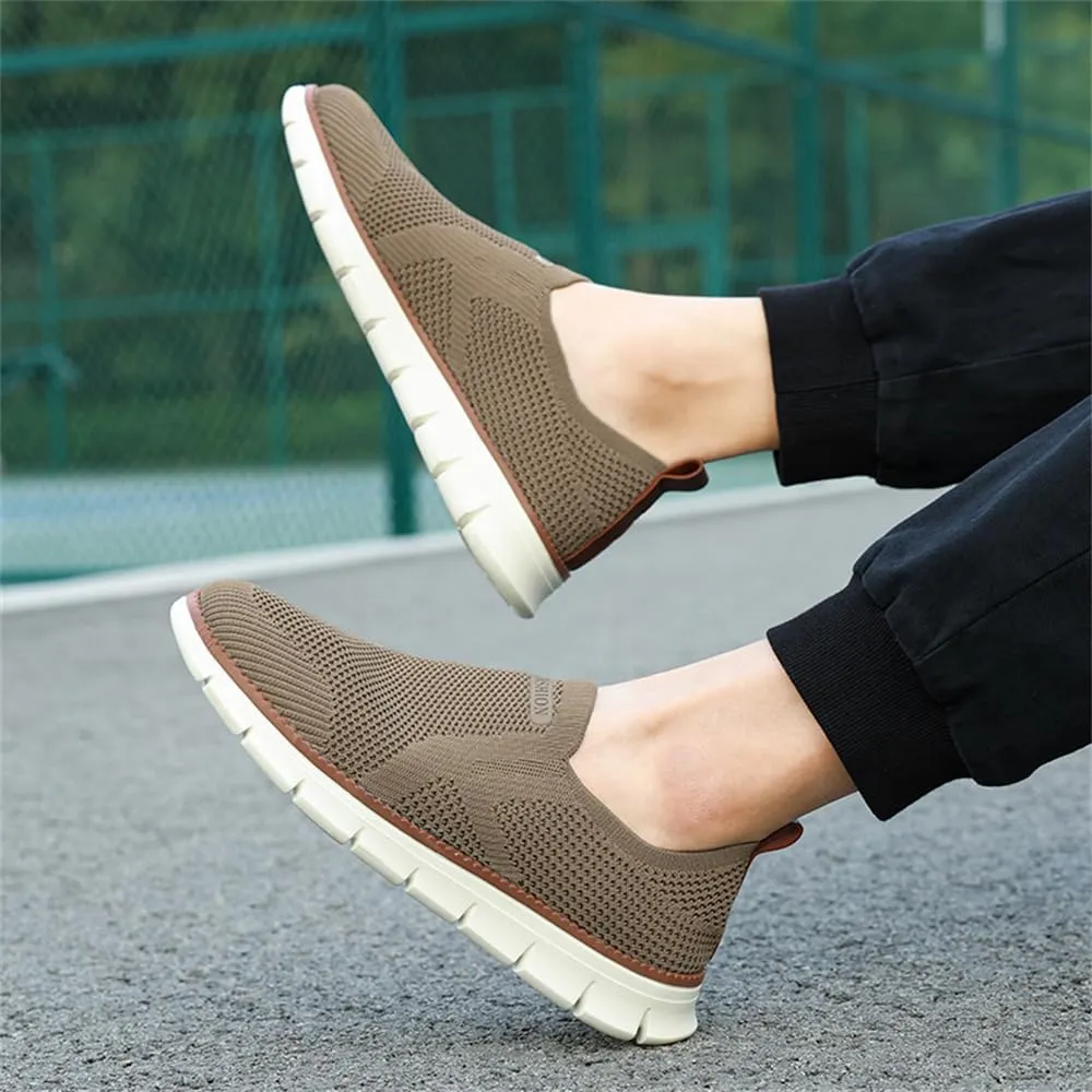 Men's Non Slip Running Shoes Slip On Casual Walking Shoes Fashion Mesh Sneakers Workout Sports Shoes
