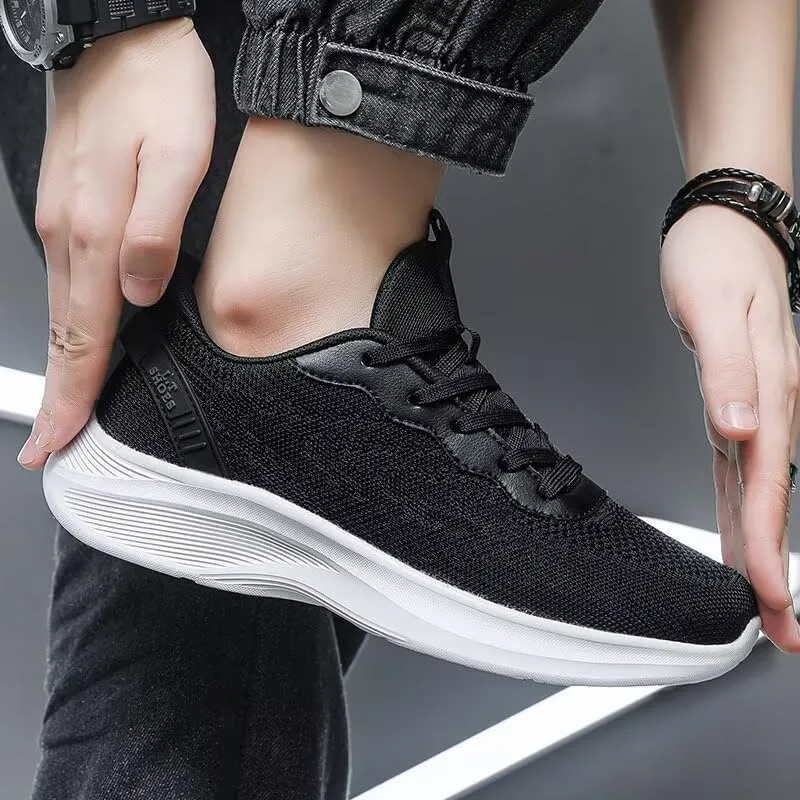 Men's Running Shoes Breathable Lightweight Walking Shoes Workout Sport Sneakers Plus Size Shoes for Men