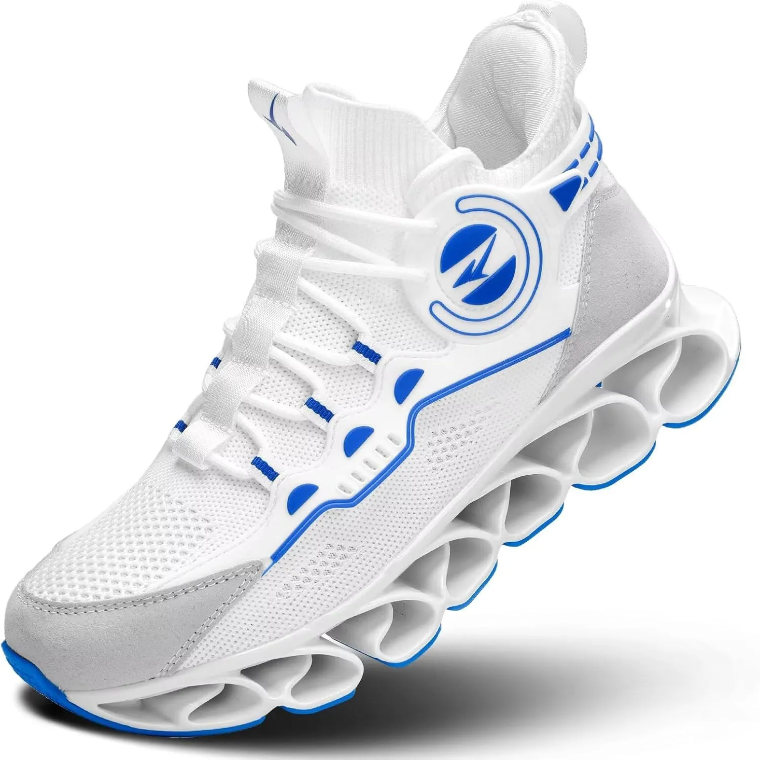 Men's Running Shoes Fashion Sneakers Breathable Blade Non Slip Walking Shoes Gym Sport Trainer Athletic