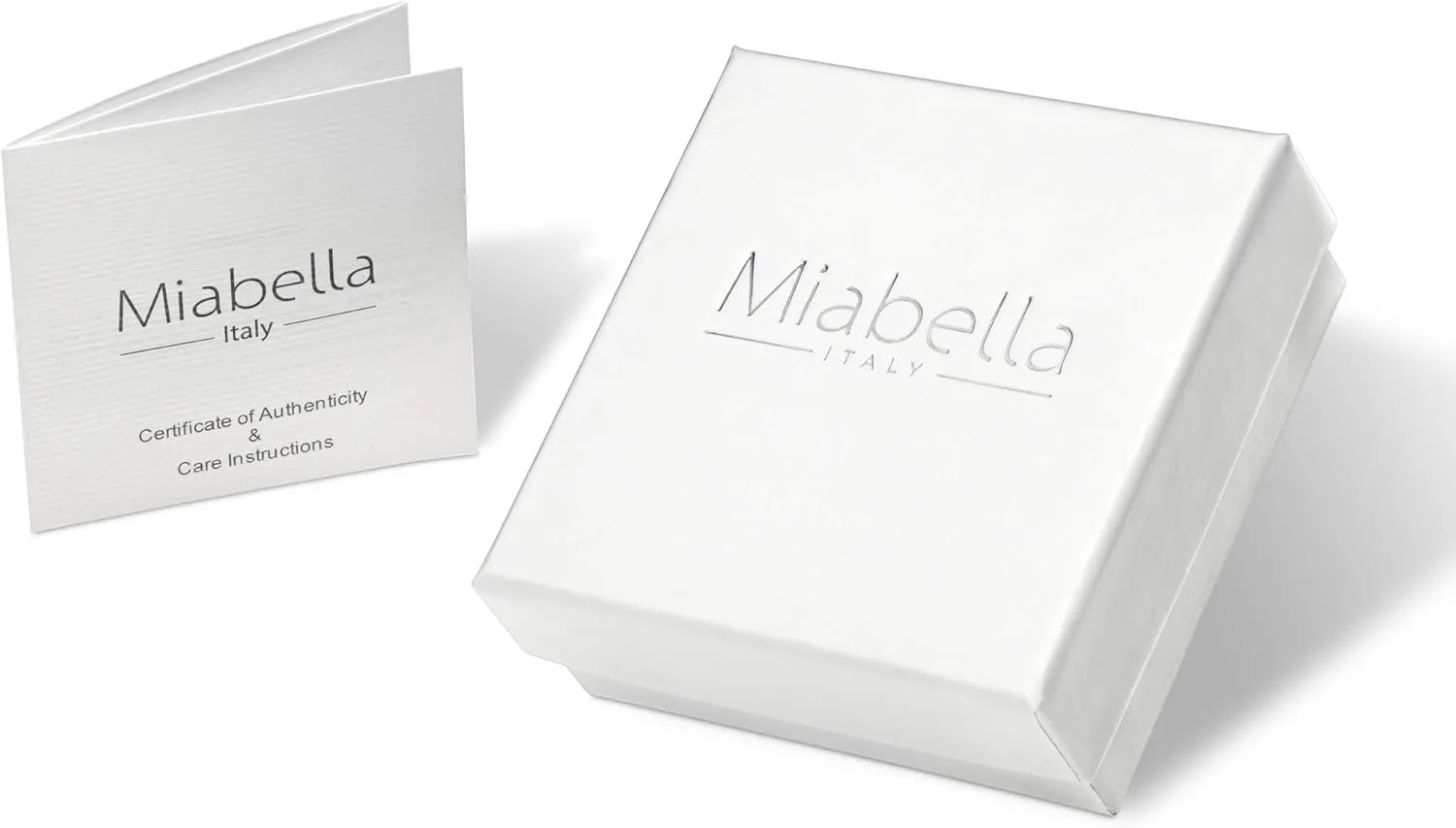 Miabella Italian Rope Wrap Nail Cross Pendant Necklace Box Chain, Rhodium or 18K Yellow Gold Over 925 Sterling Silver Made in Italy