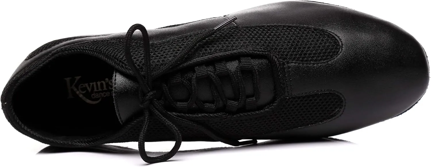 Minishion Men's Latin Ballroom Lace-up Breathable Mesh Synthetic Sport Practics Dance Shoes L400