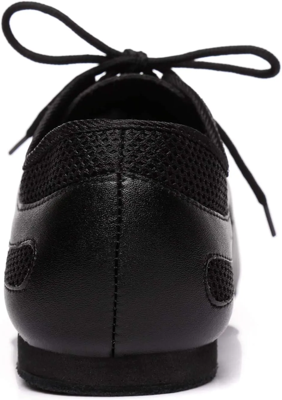 Minishion Men's Latin Ballroom Lace-up Breathable Mesh Synthetic Sport Practics Dance Shoes L400