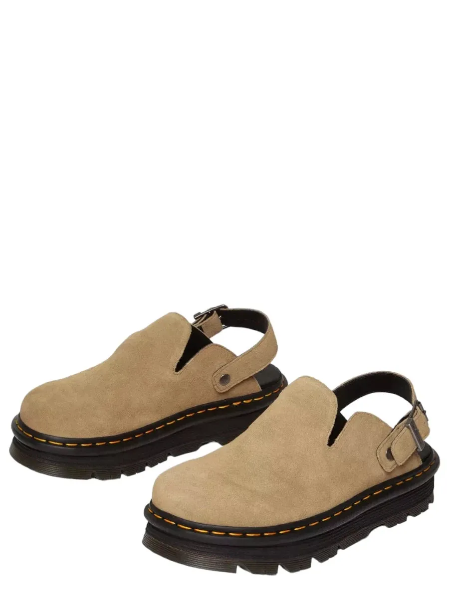 Mules Zebzag in Pelle Scamosciata