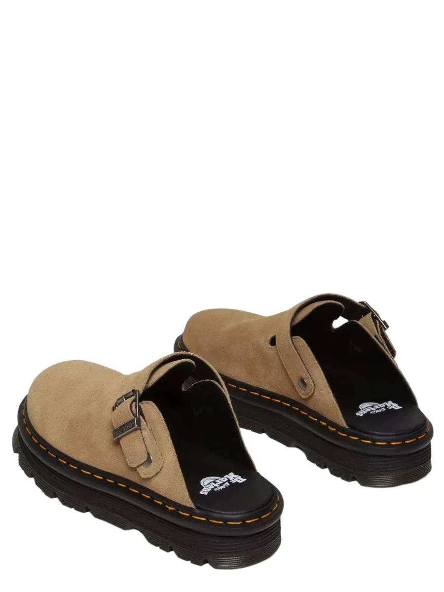 Mules Zebzag in Pelle Scamosciata