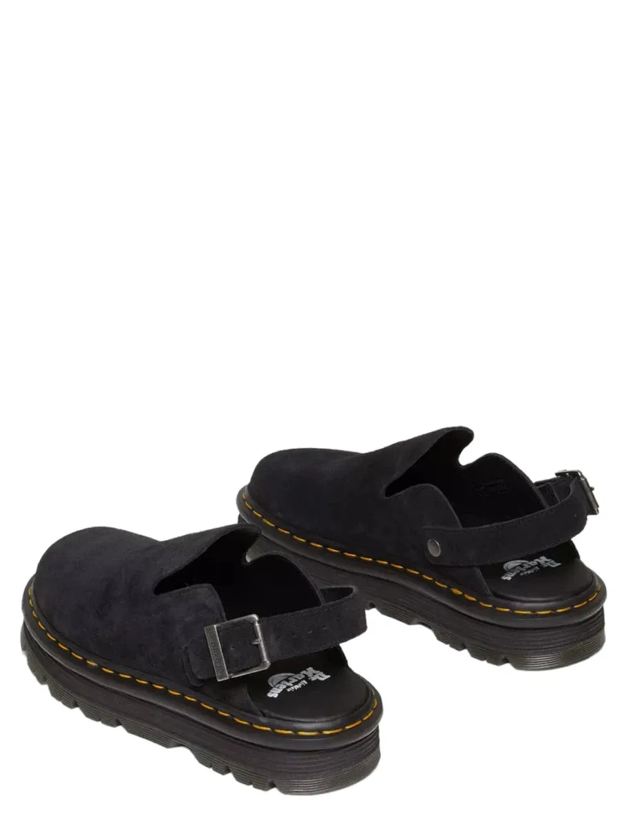 Mules Zebzag in Pelle Scamosciata