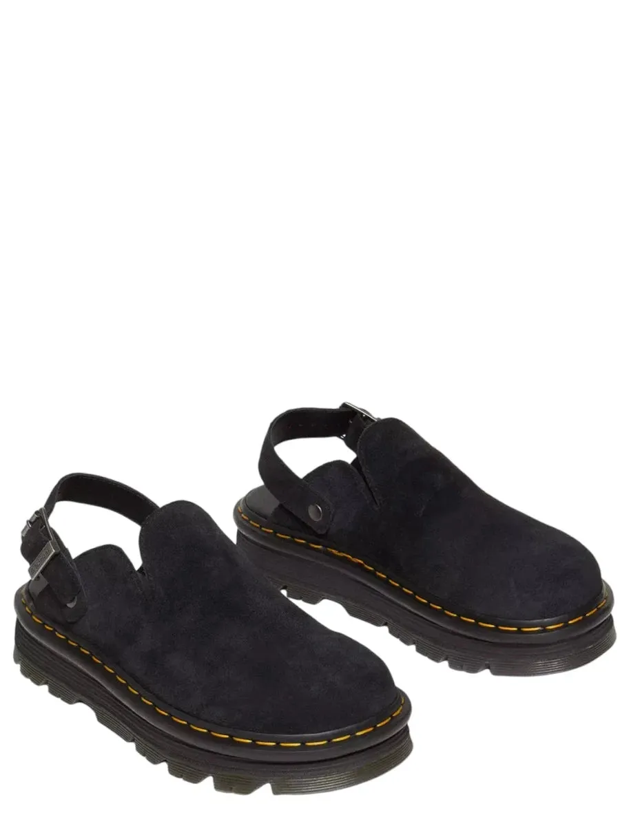 Mules Zebzag in Pelle Scamosciata